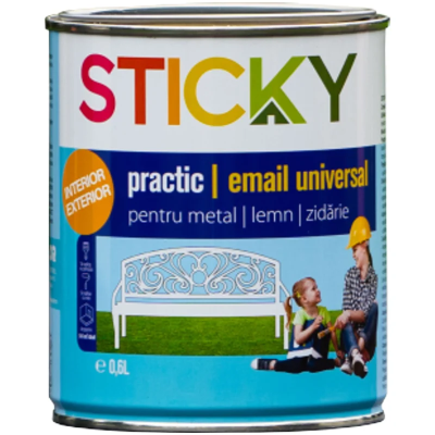 Vopsea Sticky practic vernil 0.6L