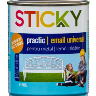 Vopsea Sticky practic crem 0.6L