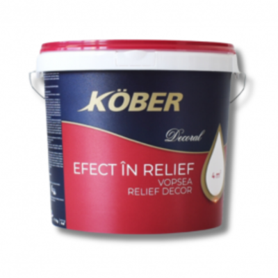 Vopsea Relief Decor Kober 7kg