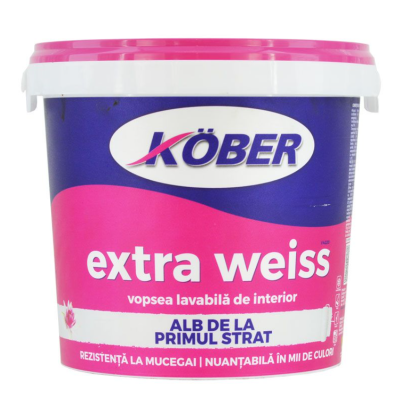 Vopsea lavabila Extraweiss 4L