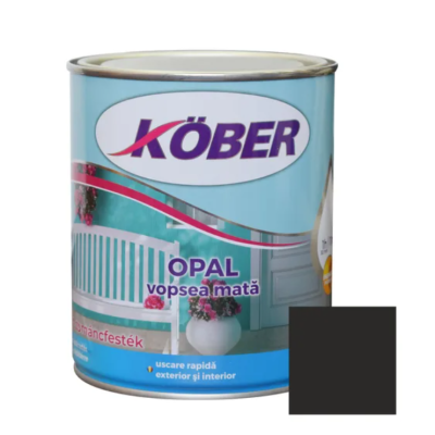 Vopsea Kober opal negru 9005 0.75 l