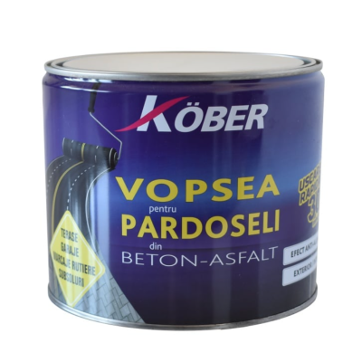 Vopsea Kober pt beton-asfalt gri 2.5l