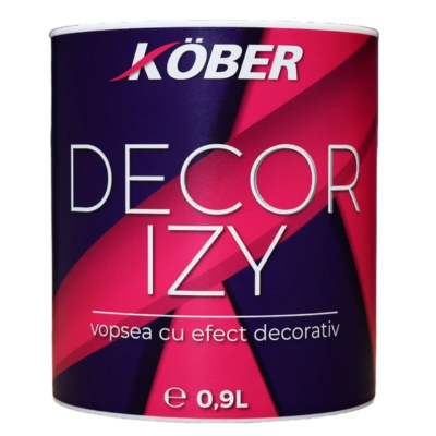Vopsea efect decor IZY galben solar Kober 0.9L