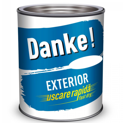 Vopsea Danke verde deschis 0.75L