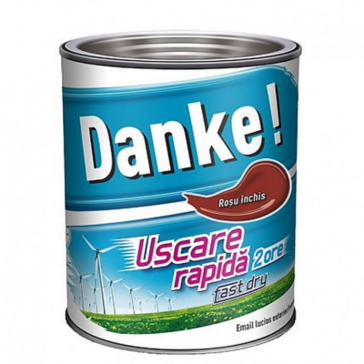 Vopsea Danke rosu inchis 2.5L