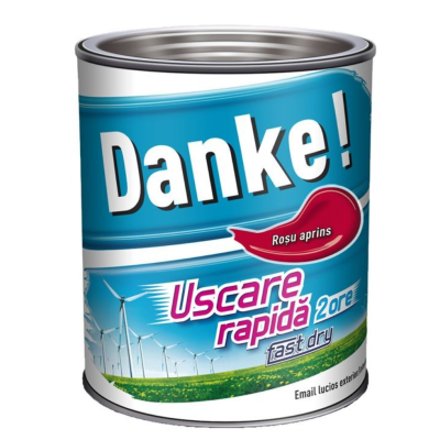 Vopsea Danke rosu aprins 0.75L
