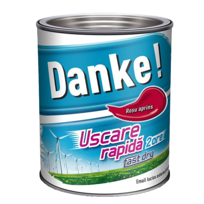 Vopsea Danke rosu aprins 2.5L