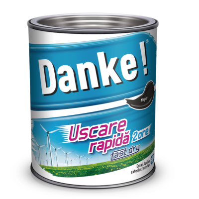 Vopsea Danke negru 0.75L