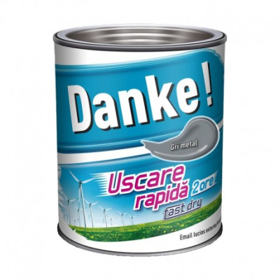 Vopsea Danke gri metal 0.75L
