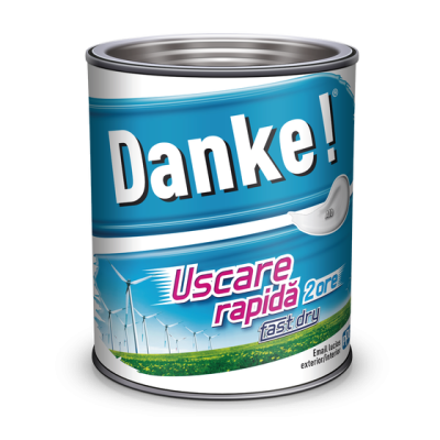 Vopsea Danke gri metal 10L