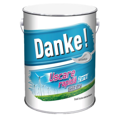 Vopsea Danke gri metal 4L
