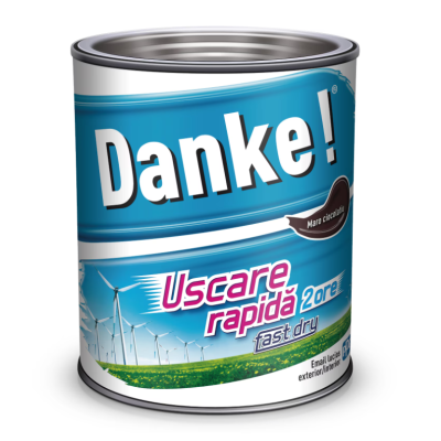 Vopsea Danke maro ciocolatiu 0.75L