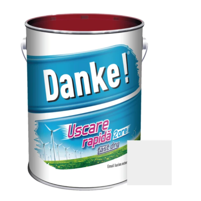 Vopsea Danke alb lucios 4L