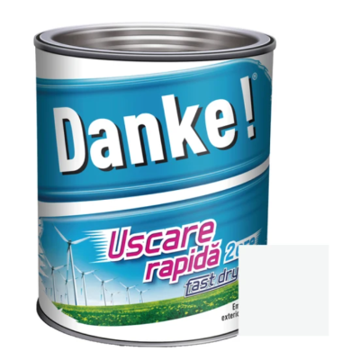 Vopsea Danke alb mat 4 l