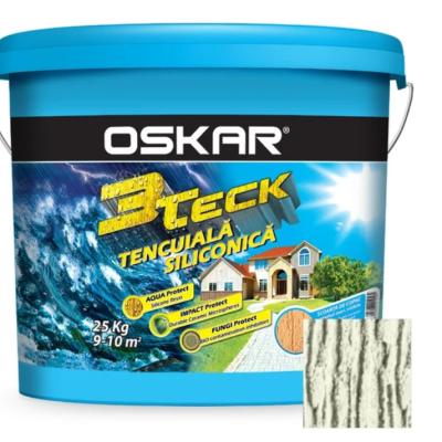 Tencuiala Oskar 3Teck alb fildes 25kg scoarta copac