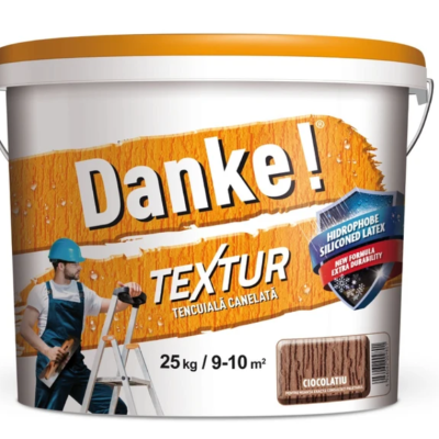 Tencuiala Danke textur ciocolatiu 25 kg