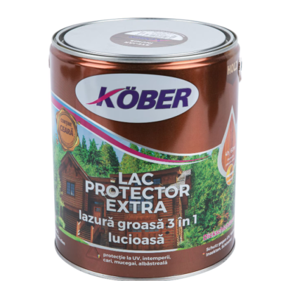 Lac protector extra stejar inchis Kober 4 l