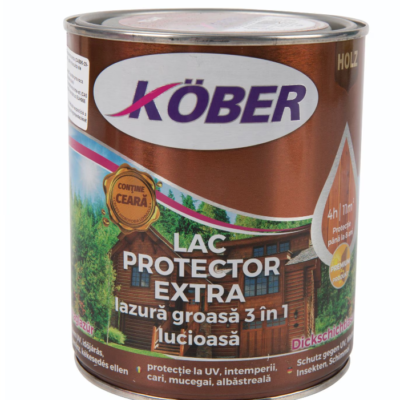 Lac protector extra teak Kober 0.75 l