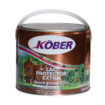 Lac protector extra palisandru Kober 2.5 l