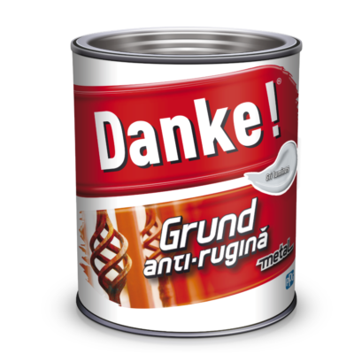 Grund metal gri luminos 2.5l Danke