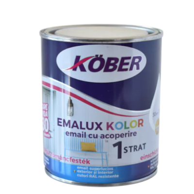 Emalux email negru 9005 0.75l
