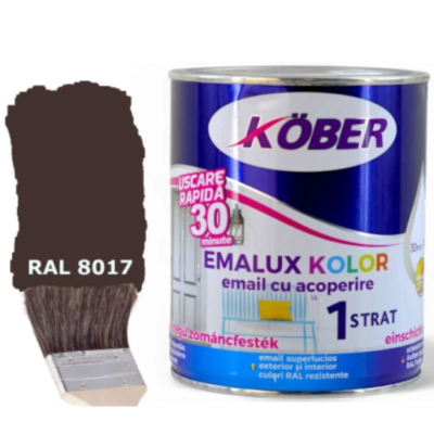 Emalux email brun 8017  0.75l