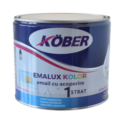 Emalux alb 2.5 L uscare rapida