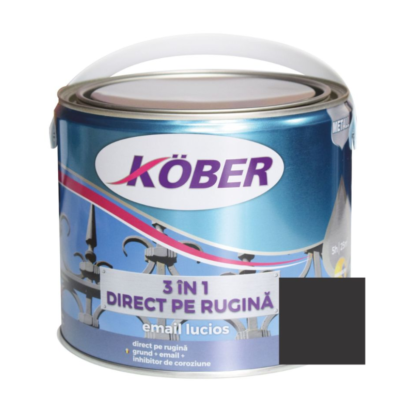 Email anticoroziv 3in1 negru 2.5L