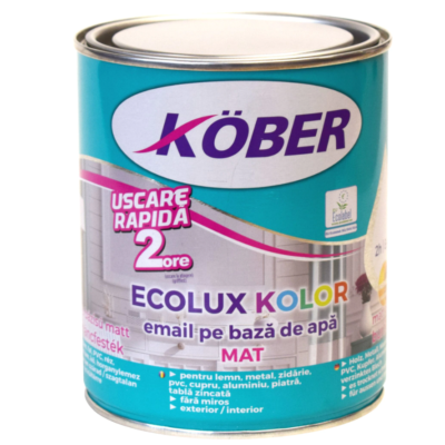 Ecolux kolor mat gri antracit 0.6l