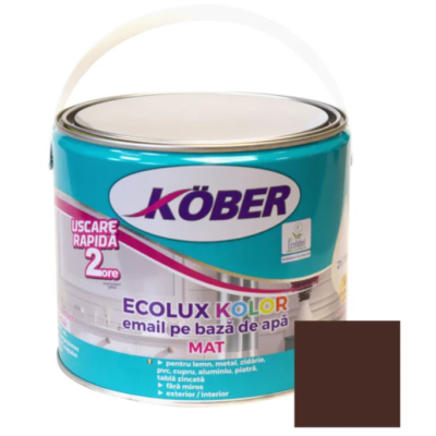 Ecolux kolor mat brun 8017 bz.de apa 2.5L