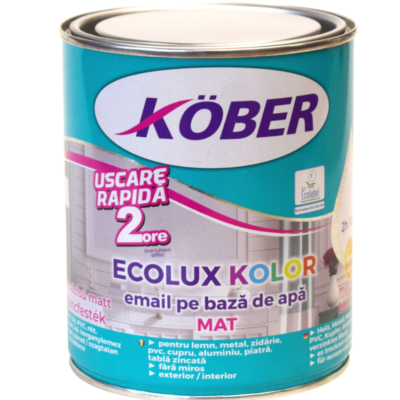 Ecolux kolor lucios negru bz.de apa 0.6L