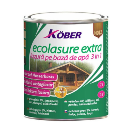 Ecolasure extra stejar inchis 10 L bz apa