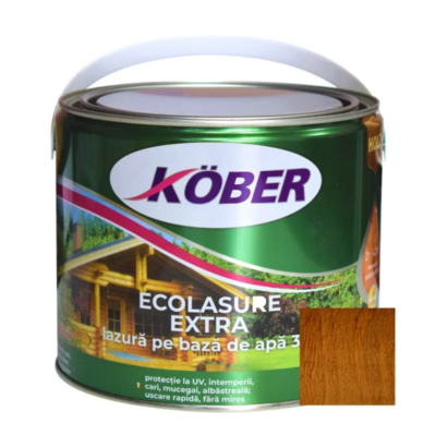 Ecolasure extra stejar inchis 2.5 L bz apa