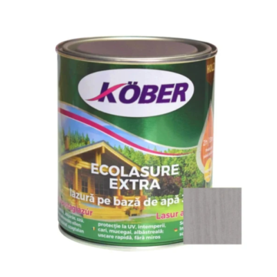 Ecolasure extra gri nordic 0.75 L bz apa
