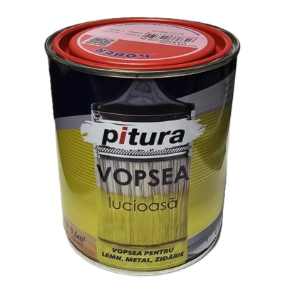 Pitura rosu inchis 0.6 L