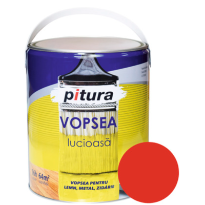 Pitura rosu inchis 4 L