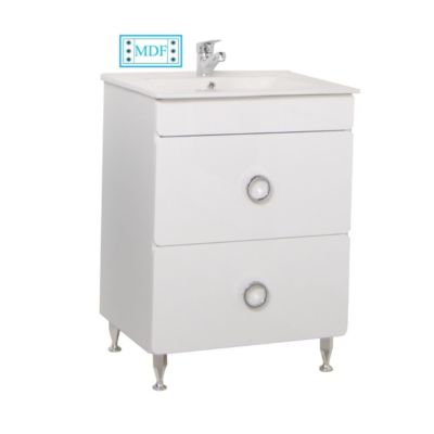 Baza S080+lavoar 60 cm alb 19052