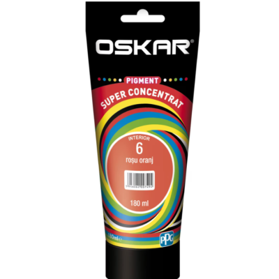 Pigment Oskar 6 rosu oranj 180 ml