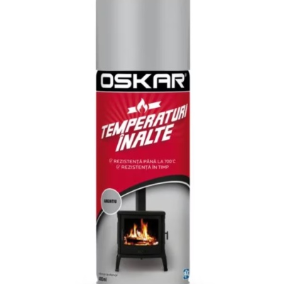 Oskar temperaturi inalte argintiu 400ml