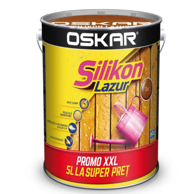 Oskar silikon lazur teak 5l