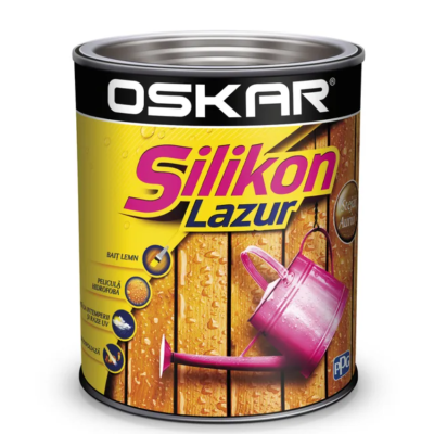 Oskar silikon lazur stejar auriu 0.75l