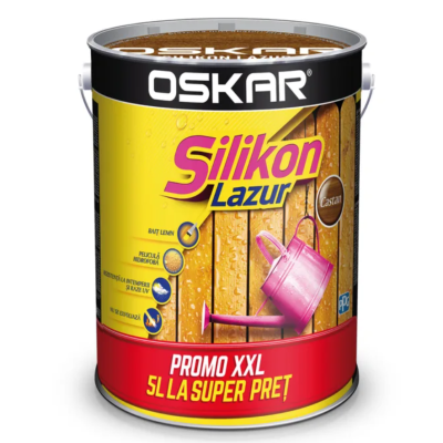 Oskar silikon lazur castan 5l