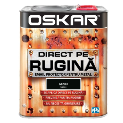 Oskar rugina negru lucios 2.5l