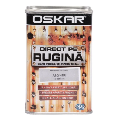 Oskar rugina argintiu metalizat 0.5l