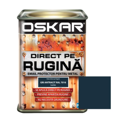 Oskar rugina gri antracit lucios 7016 0.5l