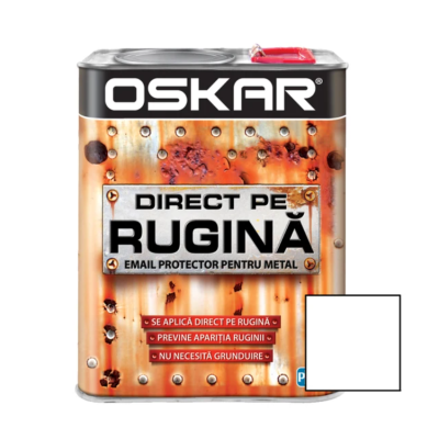 Oskar rugina alb lucios 2.5l
