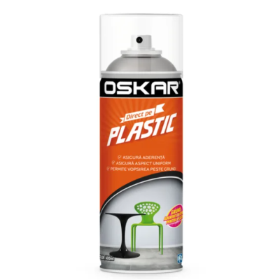 Oskar direct pe plastic incolor 400ml