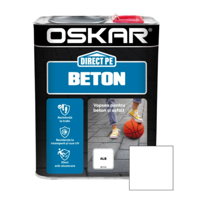 Oskar beton alb 2.5 l