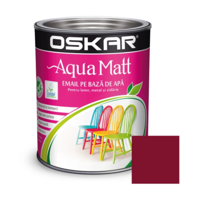 Oskar aqua matt visiniu vibrant 0.6l