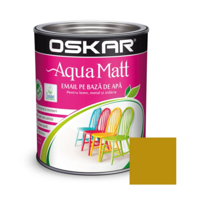 Oskar aqua matt ocru unicat 0.6l